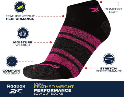 Women'S Athletic Socks - Performance Low Cut Socks (6 Pack)